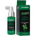 GoodHead Deep Throat Oral Anesthetic Spray and packaging on a white background