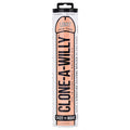 Clone-A-Willy product packaging for light skin tone on a white background