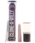 Clone-A-Willy product with packaging on a white background