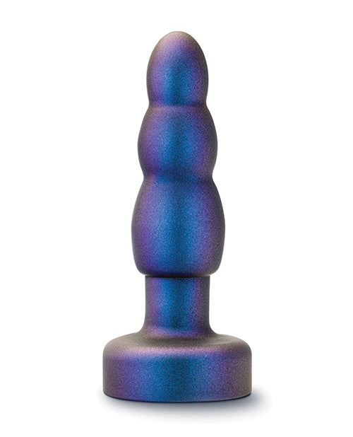 Multicolored cylindrical object on a white background