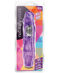 Purple toy with packaging labeled 'Naturally Yours Wild Ride' on a white background