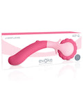 Pink and clear packaging of Jimmyjane Evoke Sol-Q product on a white background