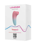 Box of Lovense Tenera 2 Bluetooth Clitoral Suction Stimulator on a white background