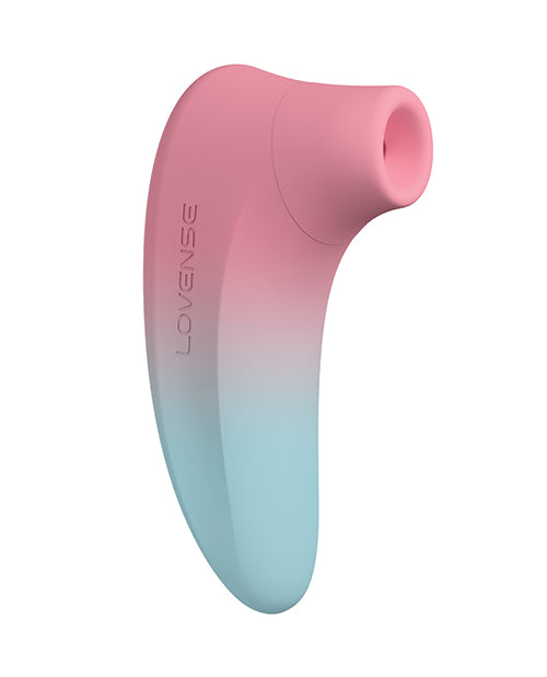 Gradient pink to blue device with 'LOVENSE' branding on a white background