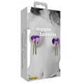 Box of Candy nipple tassels with colorful tassels on a white background