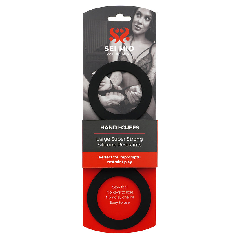 Packaged product with red and black design on a white background