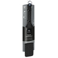 Black standing paddle with textured surface and packaging on a white background
