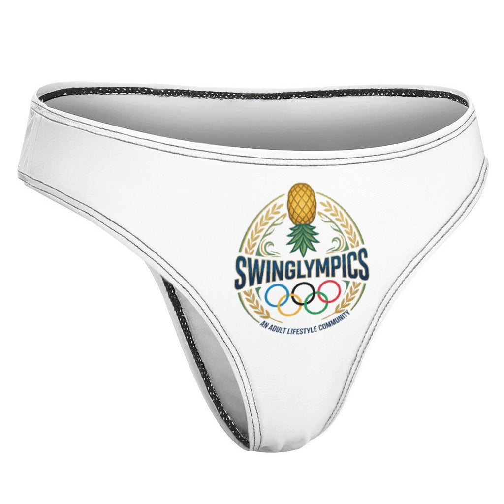 Swinglympics Women's Thong Underwear