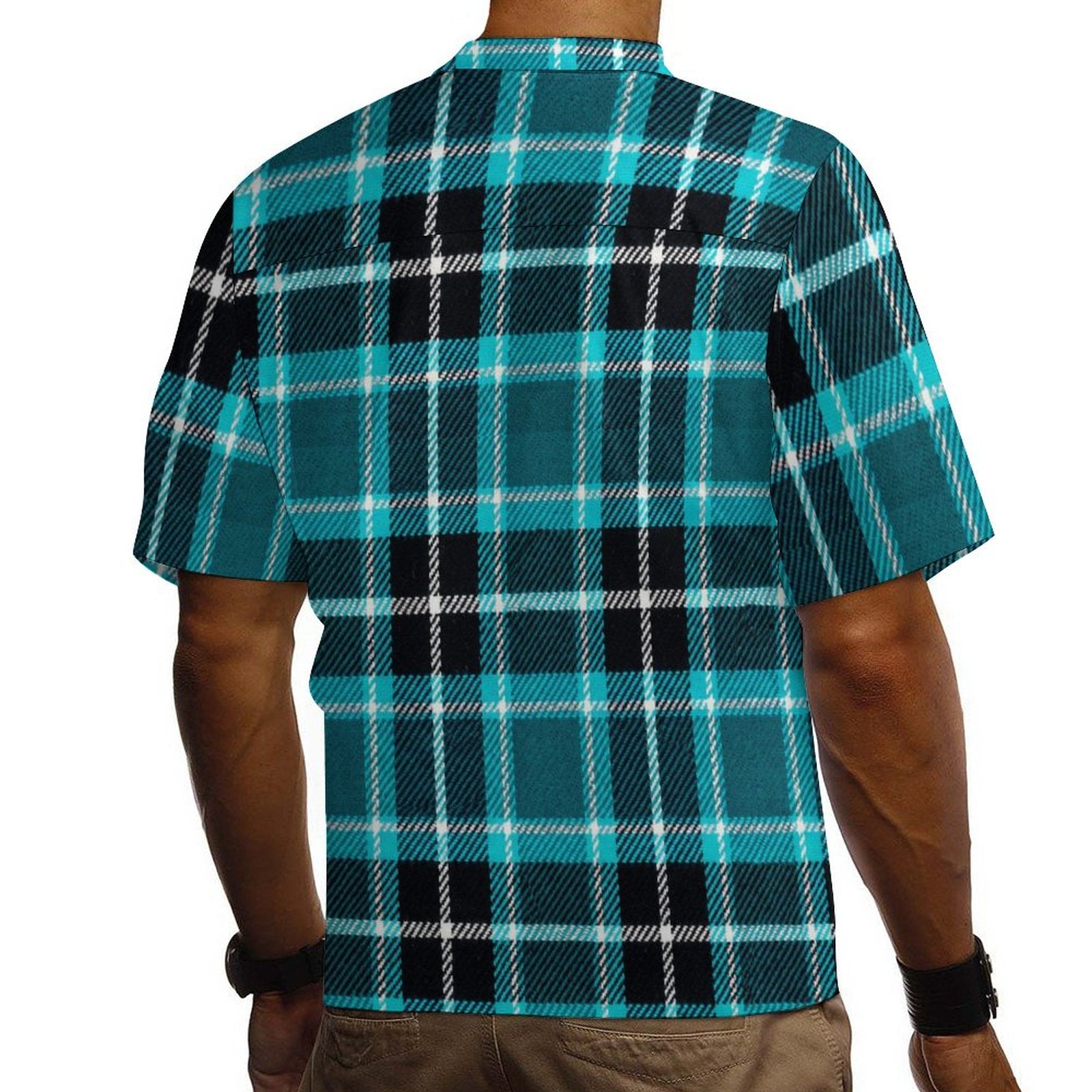 DTG 110gsm Cotton Cuban Collar Shirt For Men(All-Over Printing)