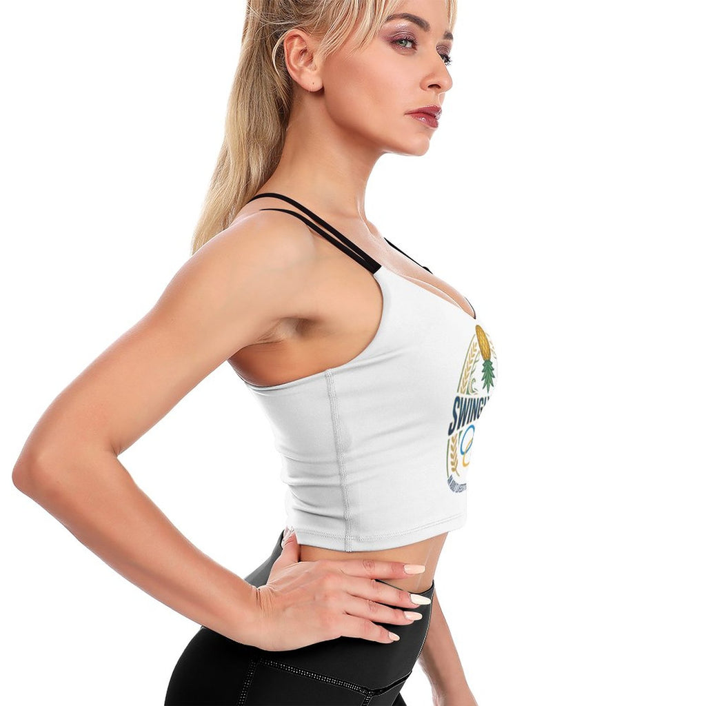 Swinglympics Workout Crop Yoga Tank Top