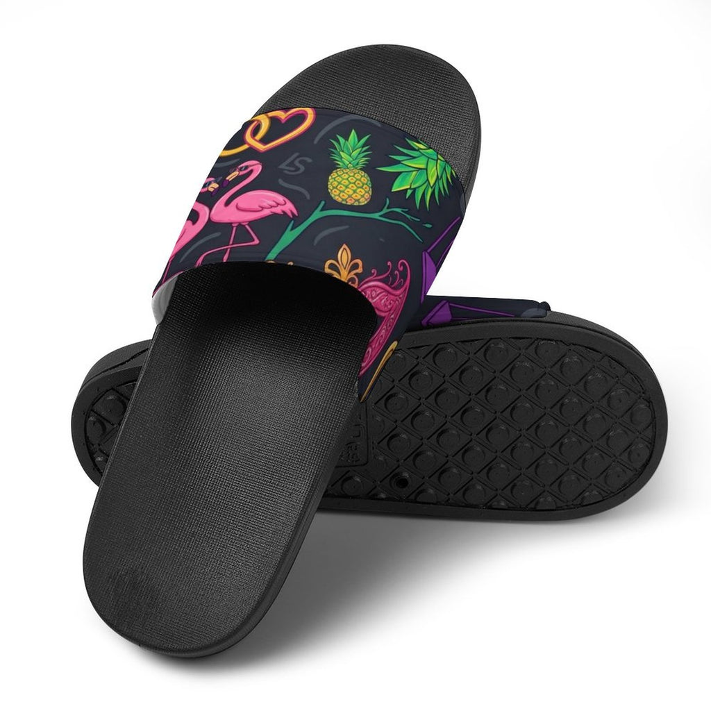Swinger Lifestyle Unisex PVC Slippers | Couple Pool Beach & Home Slides