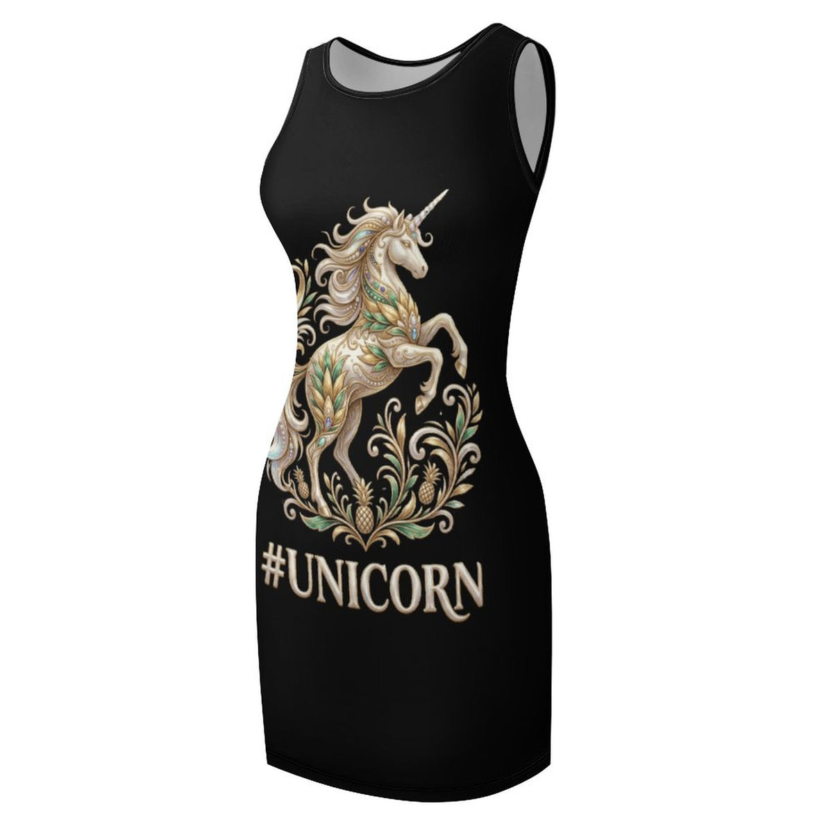 #UNICORN Sleeveless Ladies Tank Dress