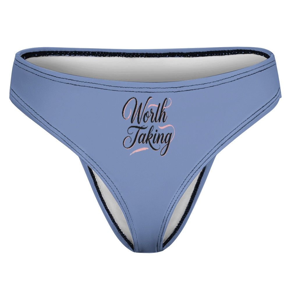 "Take These Off" Women's Sexy Thong | Soft Polyester Spandex Lingerie