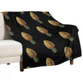 Pineapple Football Flannel Blanket -50"×60"