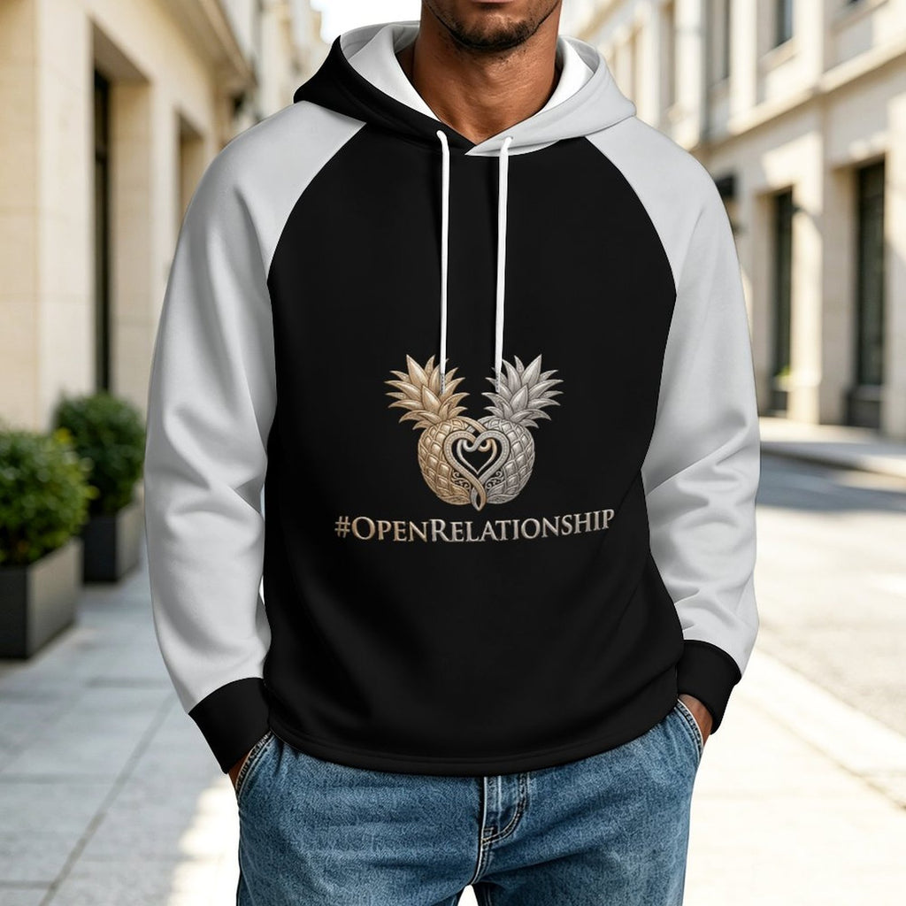 #OPENRELATIONSHIP Raglan Sleeve Hoodie