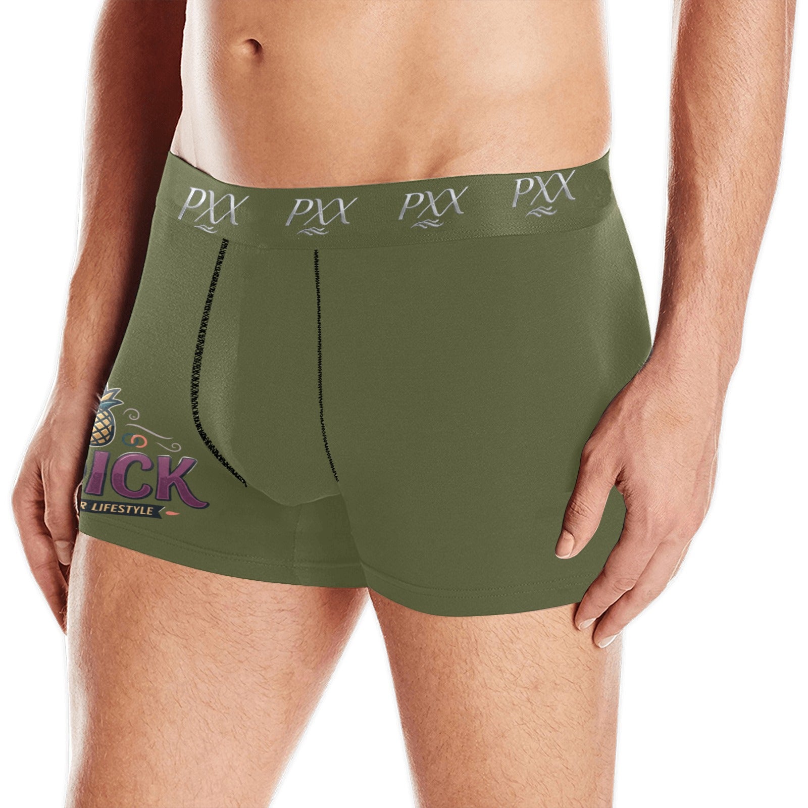 "A + Di*k" Men's Boxer Briefs | PXX Custom Waistband | Novelty Underwear
