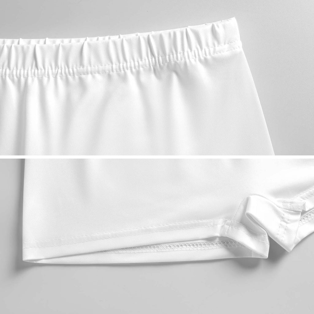 Floral Pineapple Women’s Boxer Briefs | Soft Milk Fiber Underwear