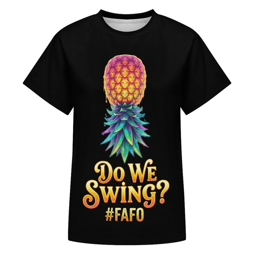 Do We Swing Women's Raglan T-shirt