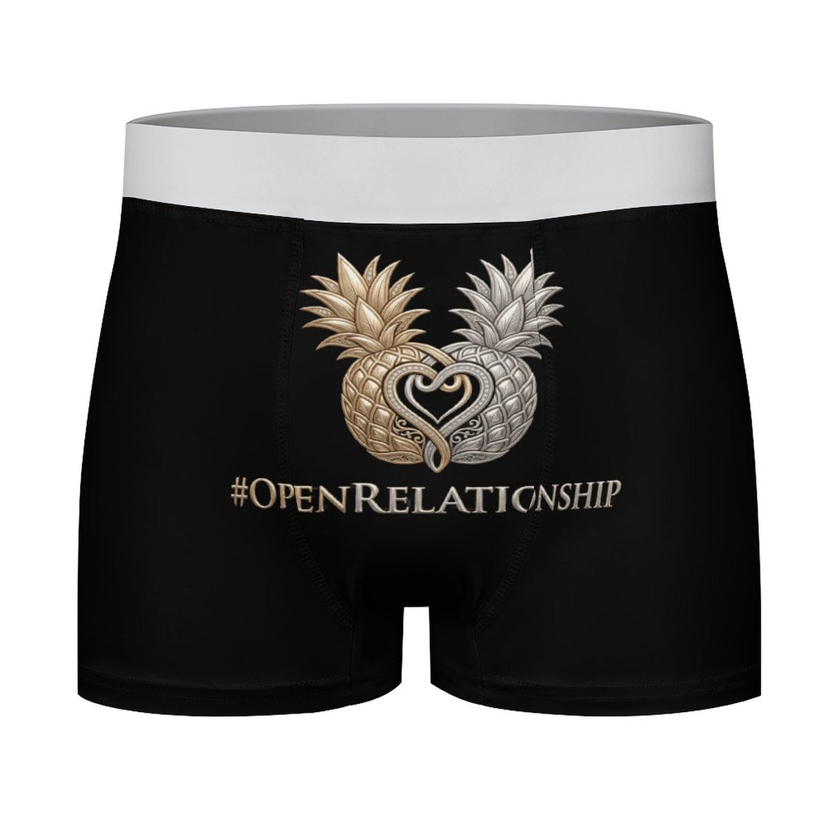 #OPENRELATIONSHIP Ice Silk Men Cooling Boxer Shorts
