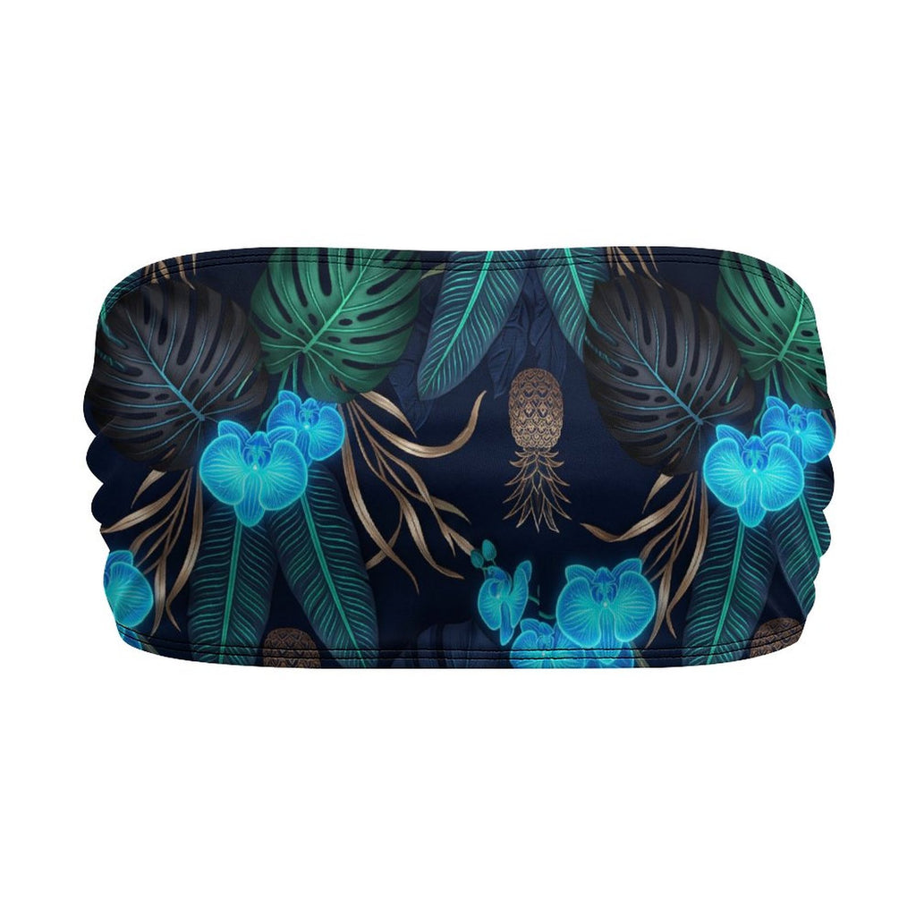 Strapless Women Tube Top Y2K Bandeau(All-over Printing)