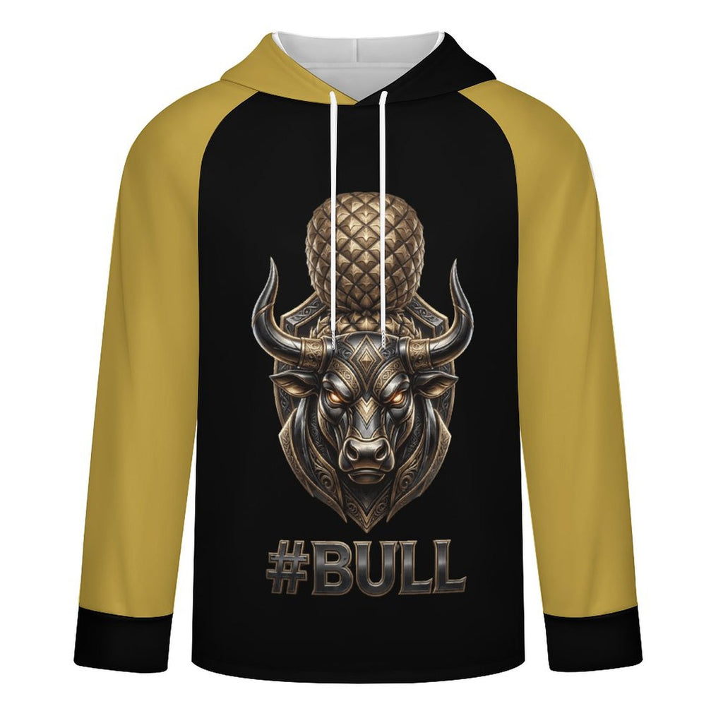 #BULL Raglan Sleeve Hoodie