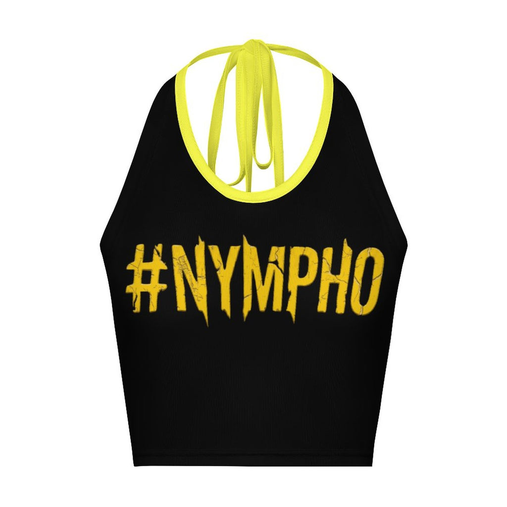 #NYMPHO Women's Halter Tie Vest