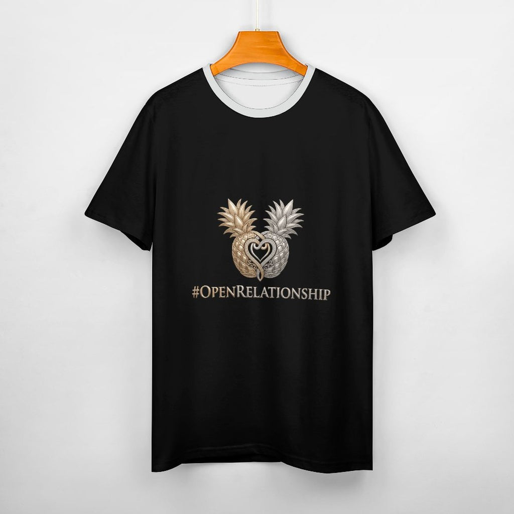 #OPENRELATIONSHIP Cotton Comfort Short-Sleeve T-Shirt for Men