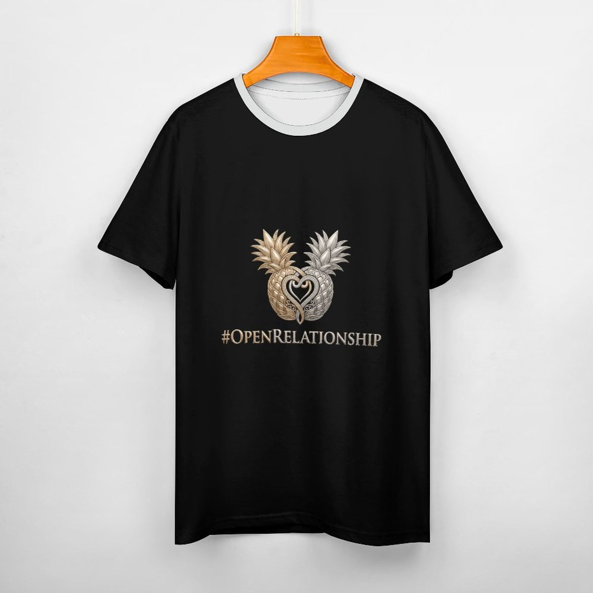 #OPENRELATIONSHIP Cotton Comfort Short-Sleeve T-Shirt for Men