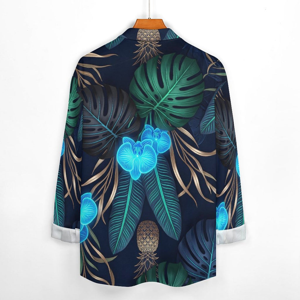 DTG 110gsm Lapel Collar Shirt With Pockets(All-Over Printing)