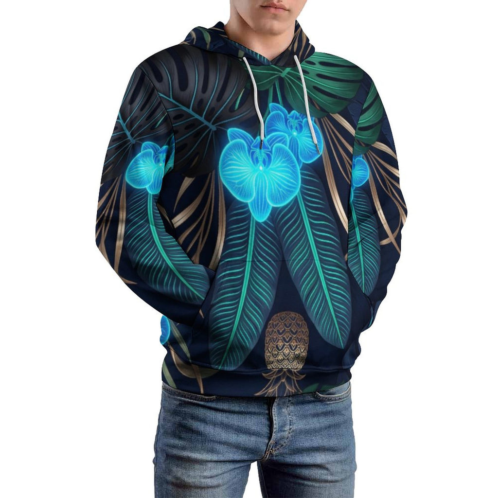 230gsm Men's Cool Hoodie with Double-layer Cap (All-Over Printing)