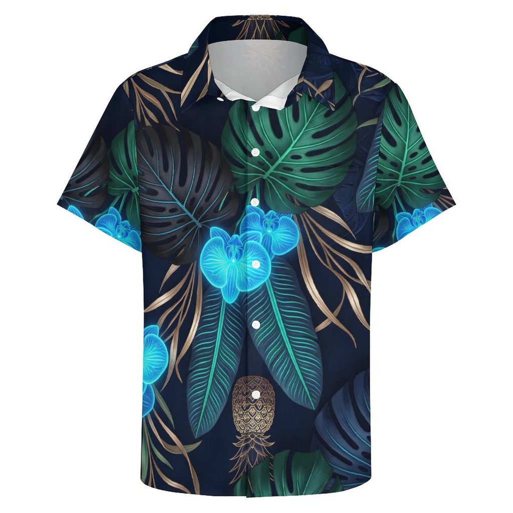 DTG 100gsm A Short Sleeved Shirt With Pockets(All-Over Printing)