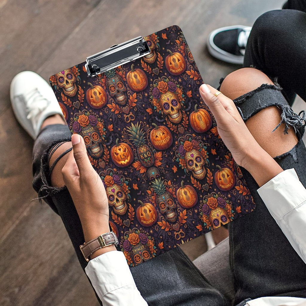 Halloween Swinger Inspired Acrylic Clipboard