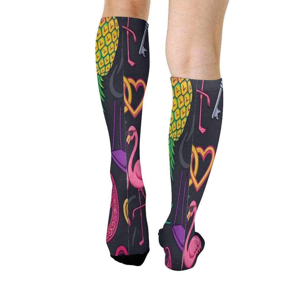 Swinger Lifestyle Crew Socks | Unisex DTG Print Novelty Socks