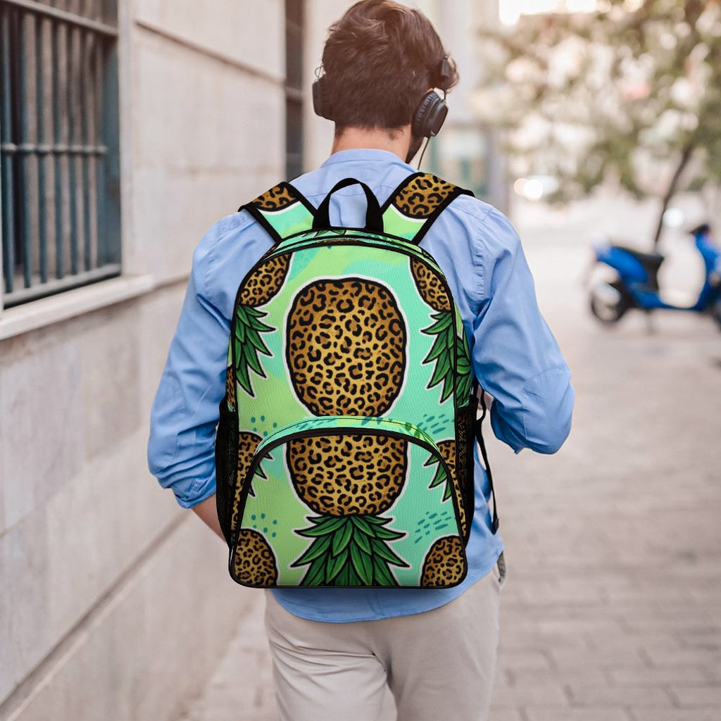 Upside Down Pineapple Large Capacity Backpack