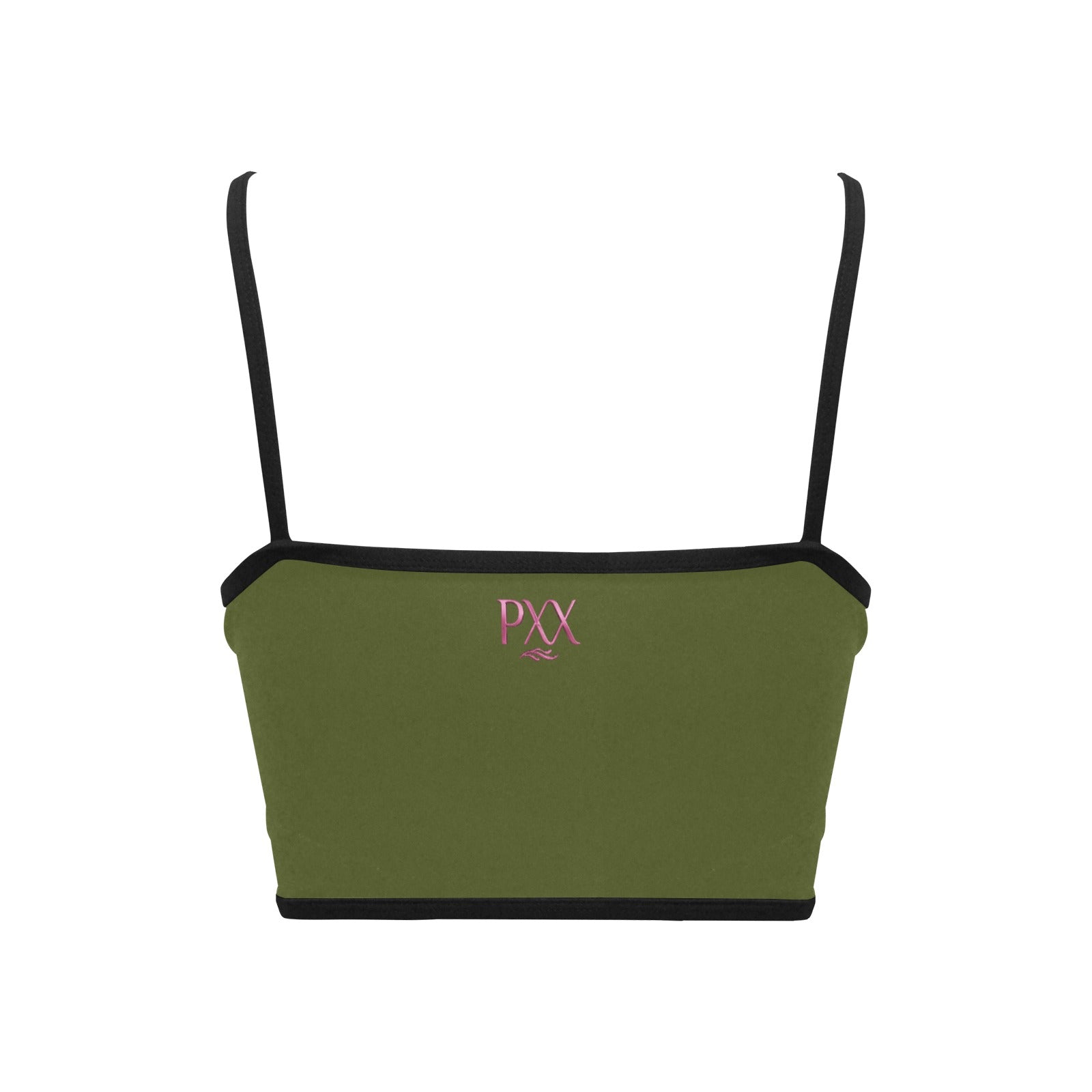 #IAMHISQUEEN Women’s Spaghetti Strap Crop Top – Sexy Stretch Yoga Tank, Lightweight Quick-Dry Fitness Crop Top for Women
