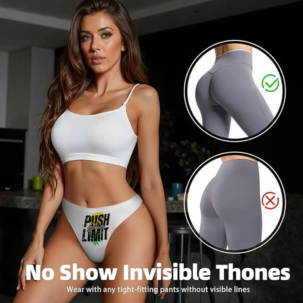 Push Yourself Thongs for Women