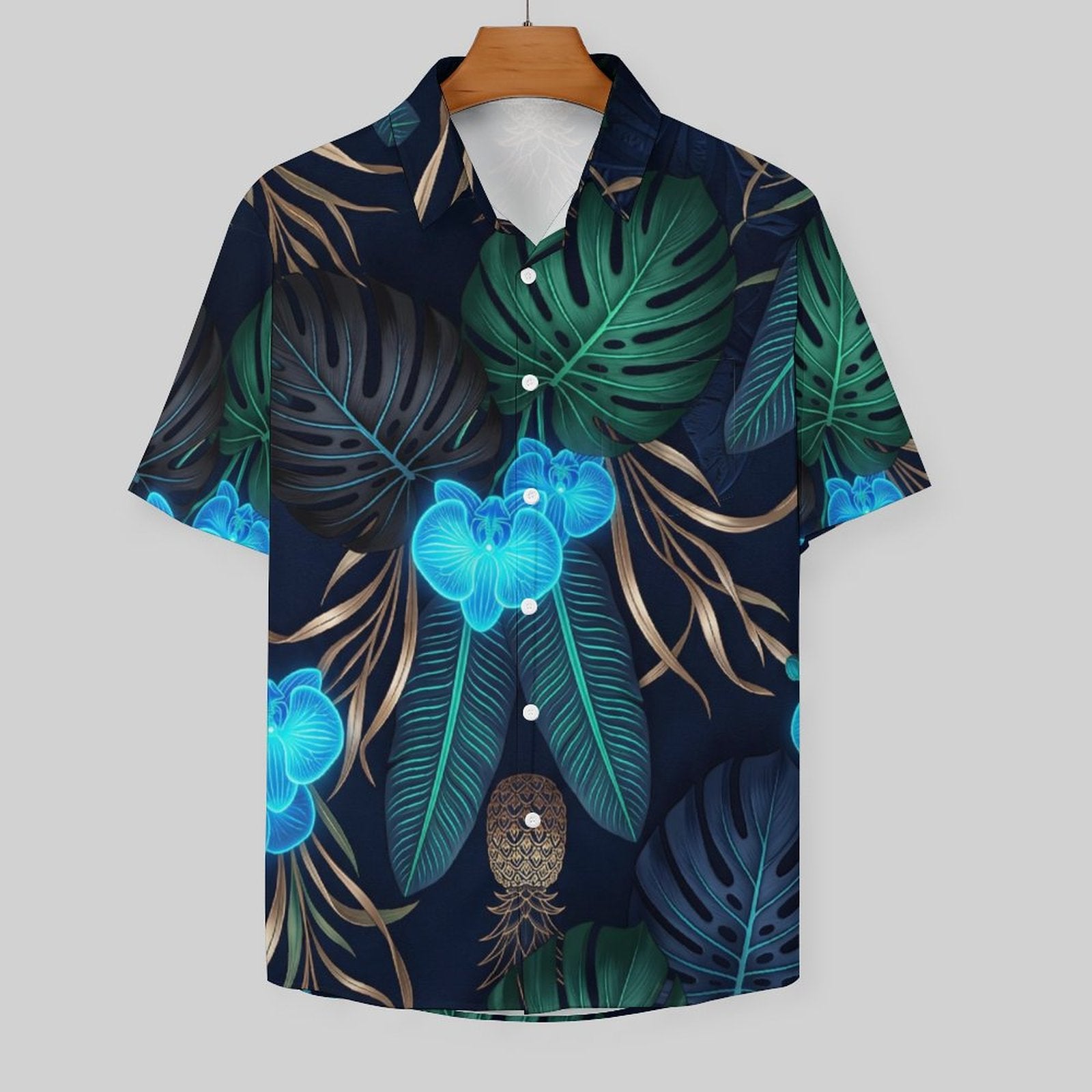 DTG 100gsm A Short Sleeved Shirt With Pockets(All-Over Printing)