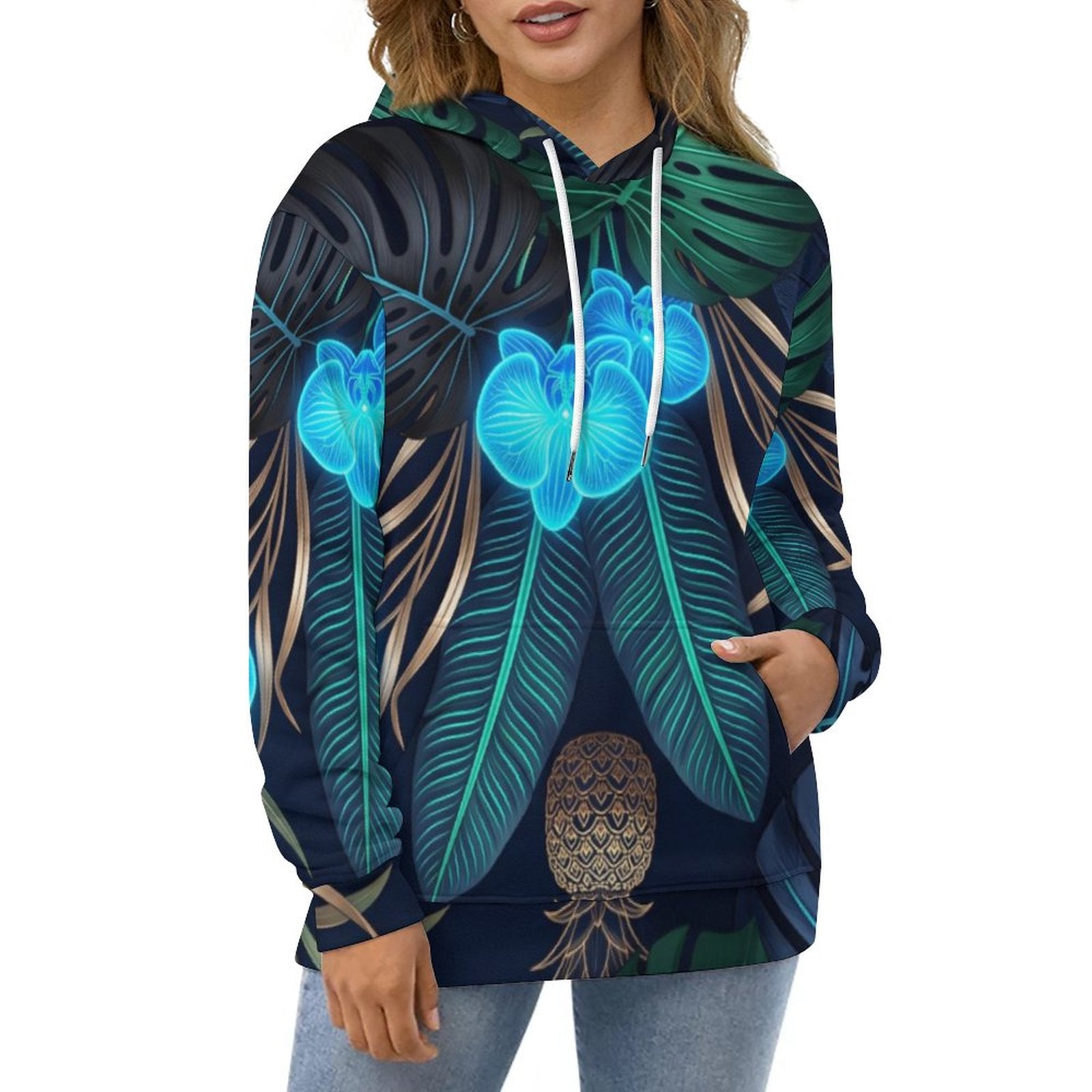 230gsm Men's Cool Hoodie with Double-layer Cap (All-Over Printing)