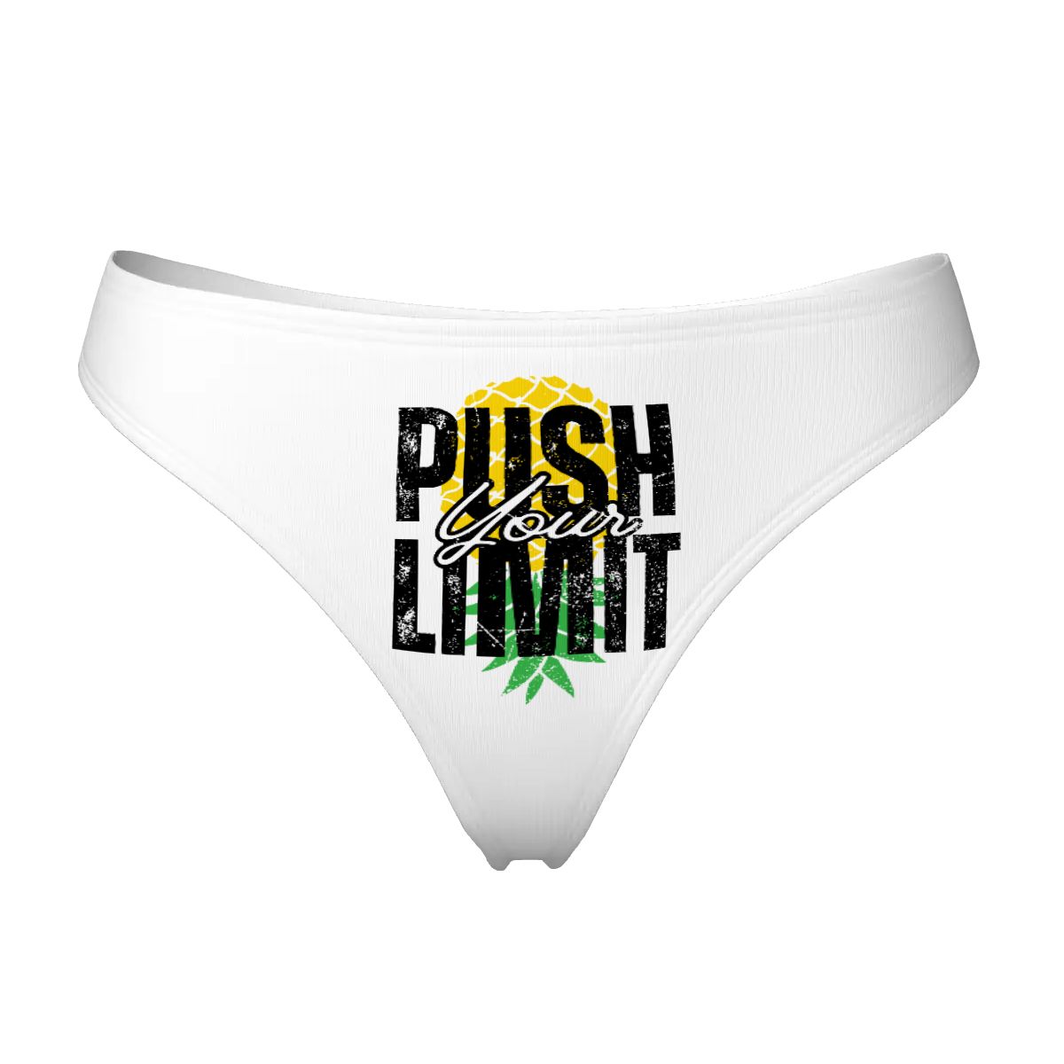Push Yourself Thongs for Women