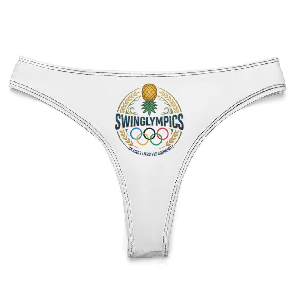 Swinglympics Women's Thong Underwear