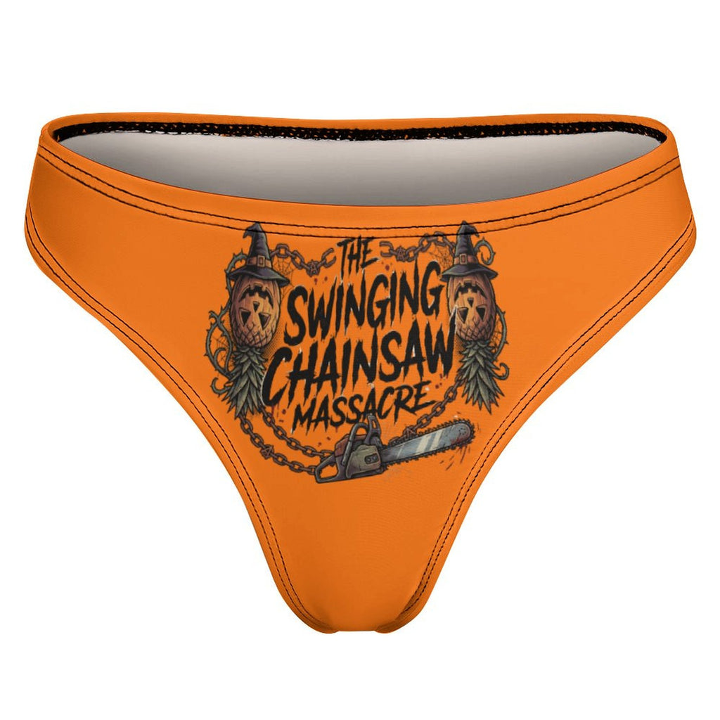 The Swinging Chainsaw Massacre Women's Thong Underwear