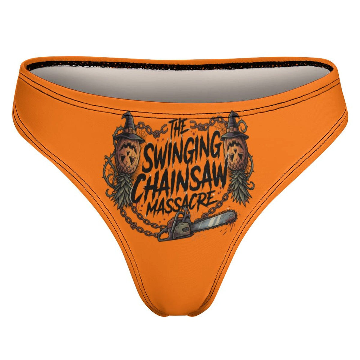 The Swinging Chainsaw Massacre Women's Thong Underwear