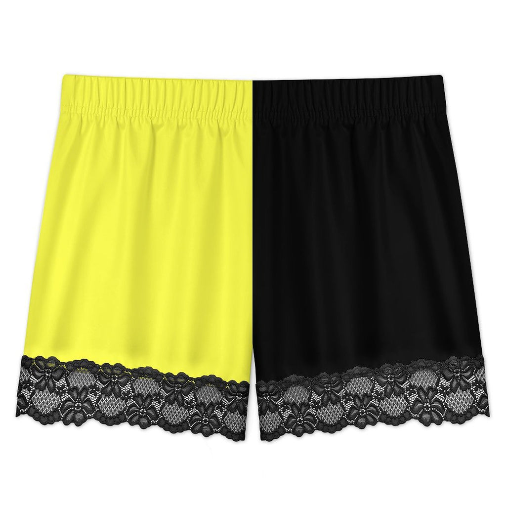 #NYMPHO Lace Trim Pajama Set