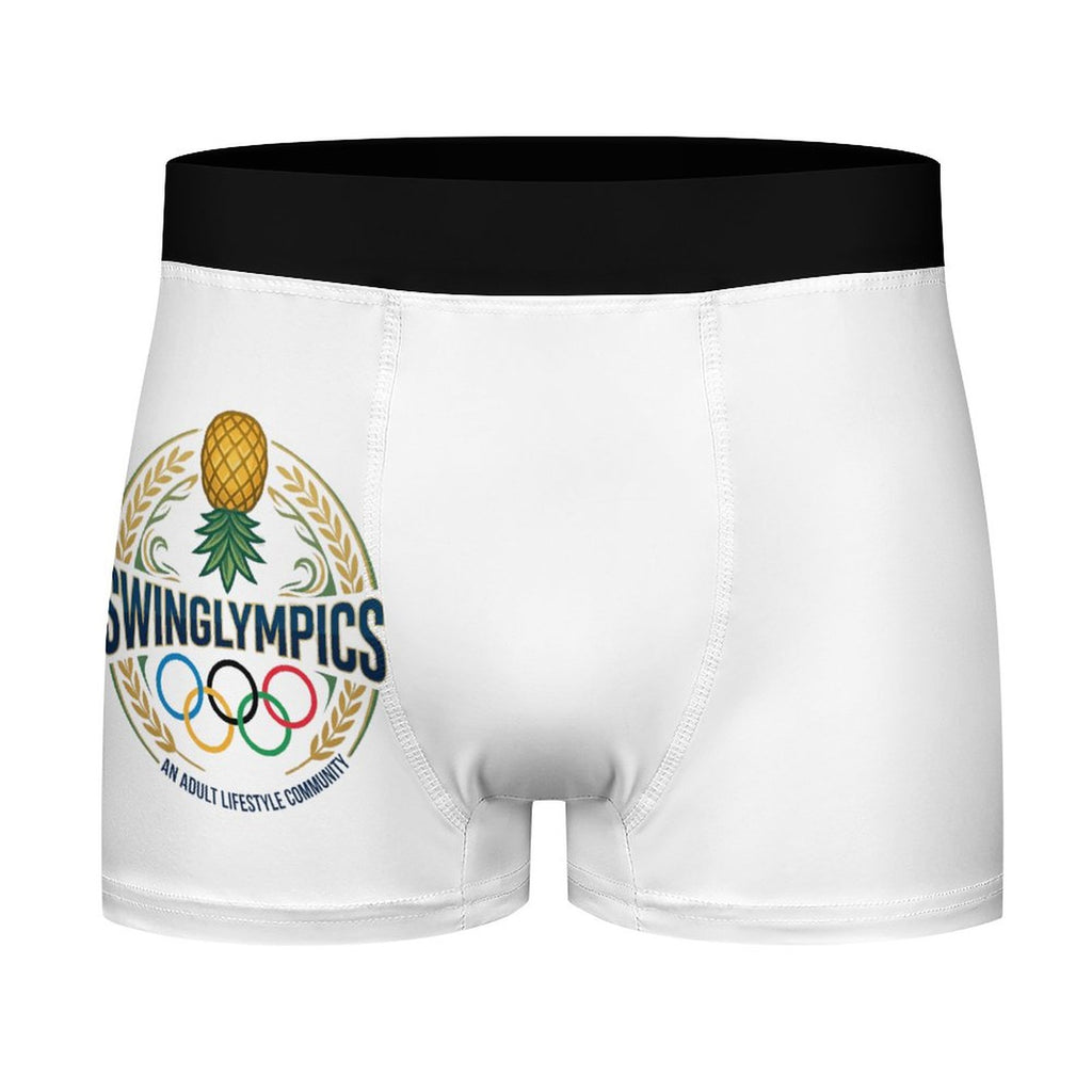 Swinglympics Ice Silk Men Cooling Boxer Shorts