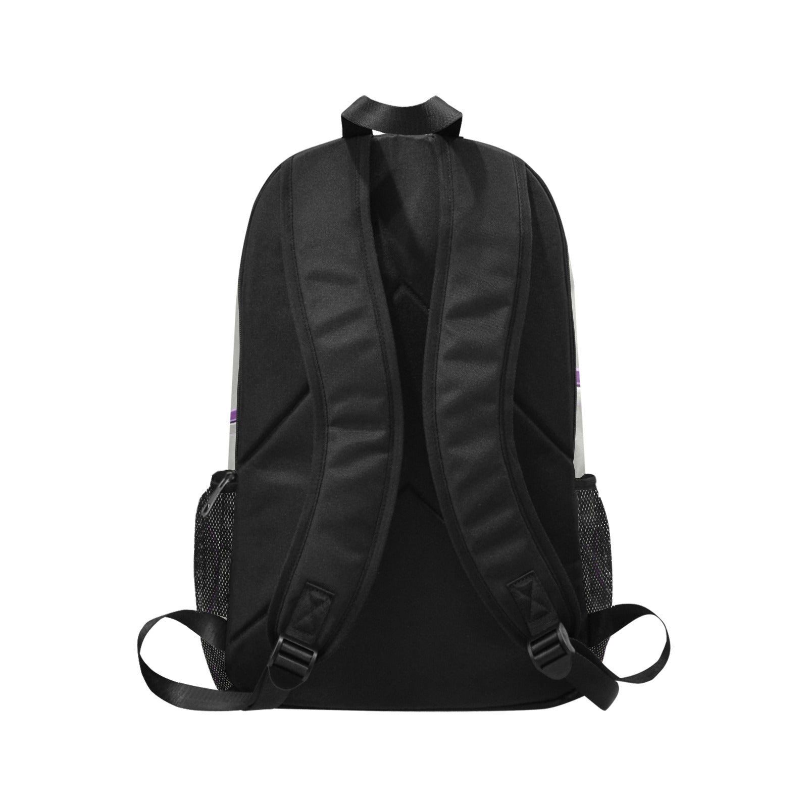 XXclusive All-Over Print Fabric Backpack | Side Mesh Pockets | Men & Women