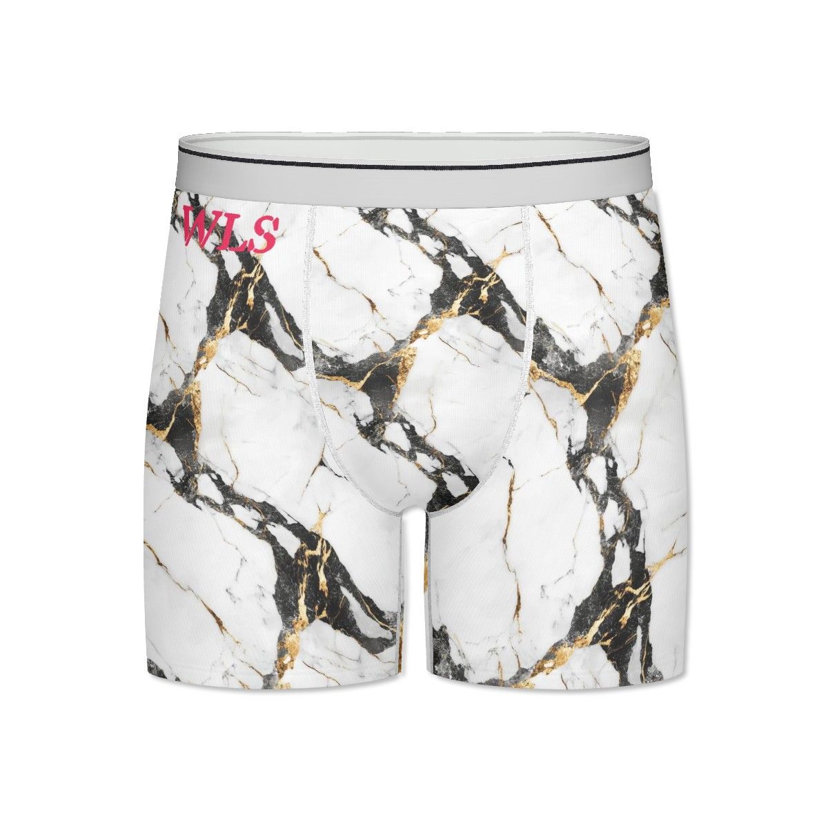 Marble Mischief: Extended Men's Boxer Briefs