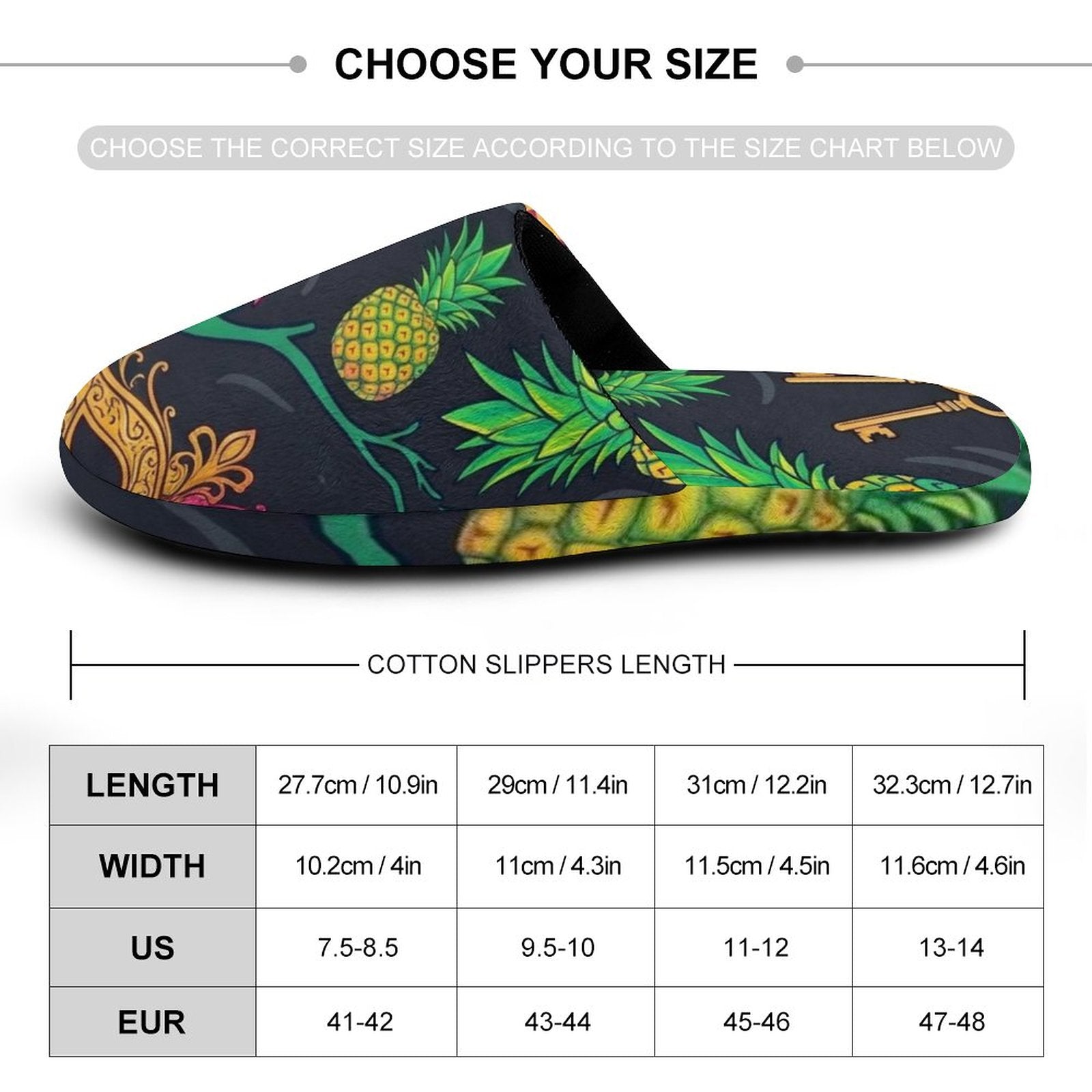 Swinger Lifestyle Flannel Men's Cotton Slippers