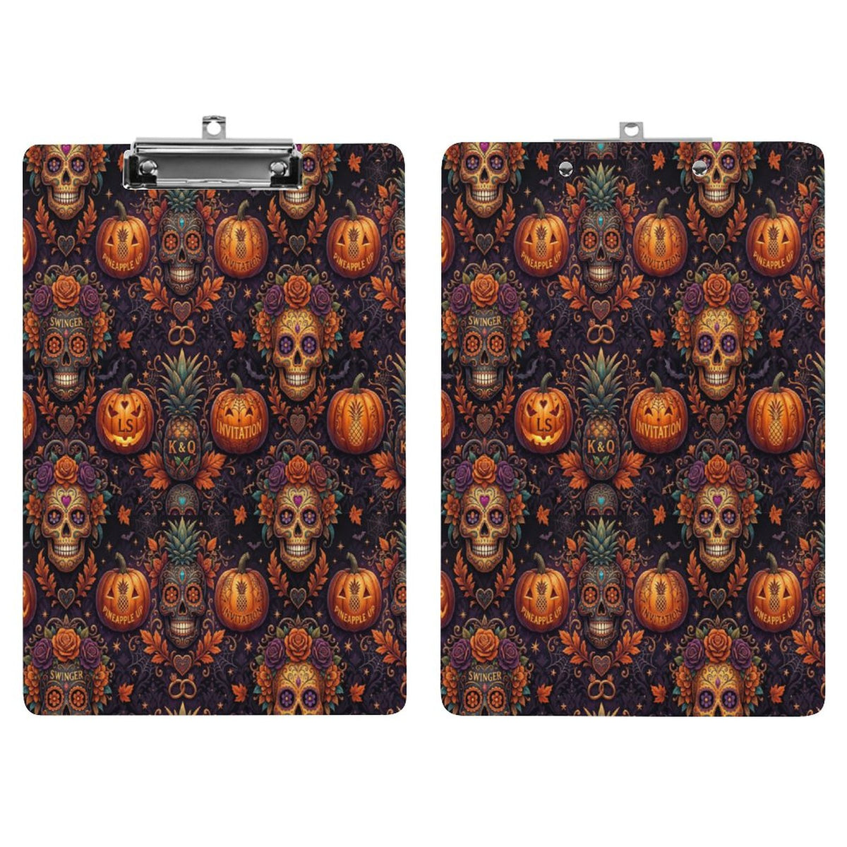 Halloween Swinger Inspired Acrylic Clipboard