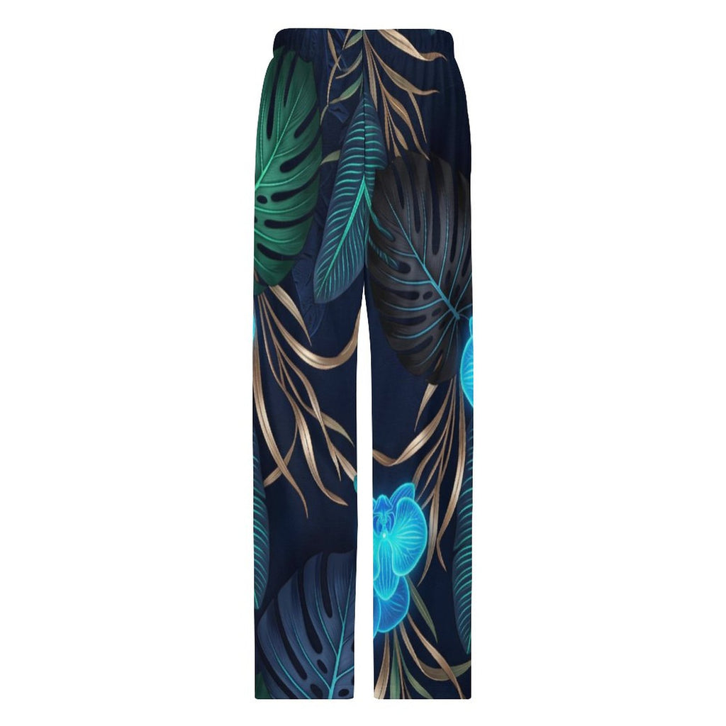 DTG 190gsm Cotton Loose Loungewear Pants for Men(All-Over Printing)