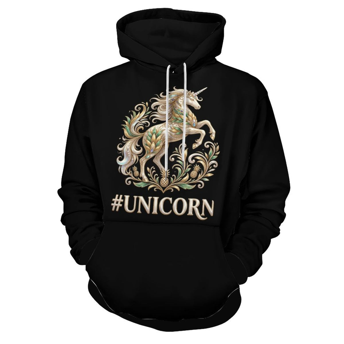#UNICORN Lady Hoodie with Double-layer Cap
